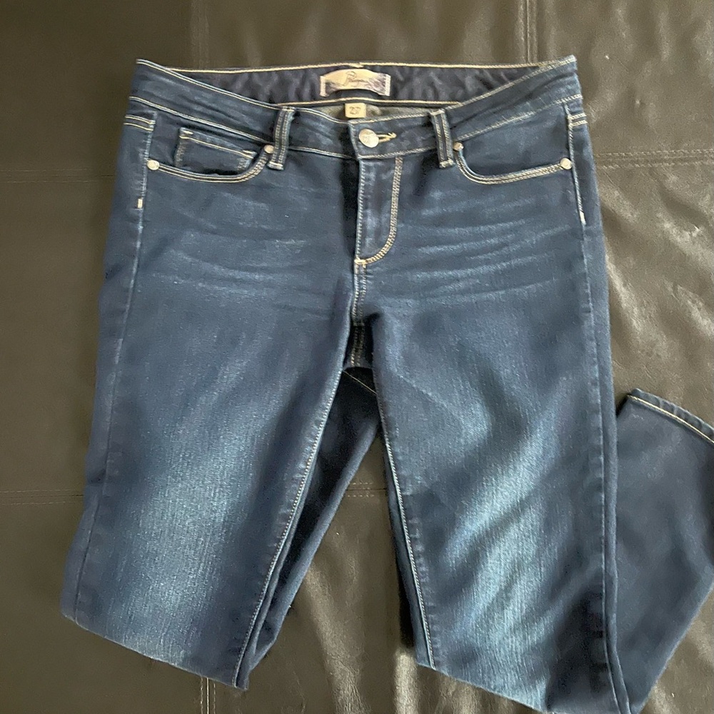 PAIGE “Roxie” Capri Blue Jeans Size- 27